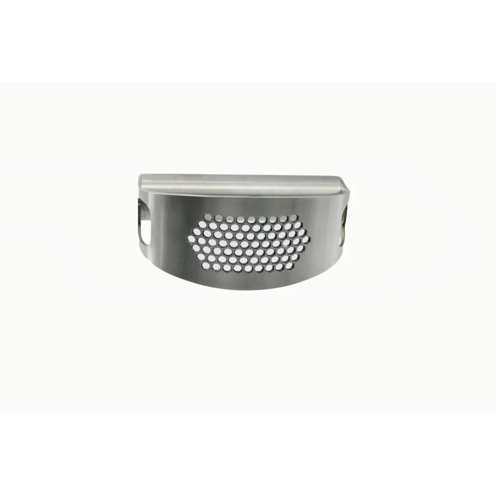 Stainless‎ Steel Garlic Press Rocker Manual Mincer Ginger Crusher